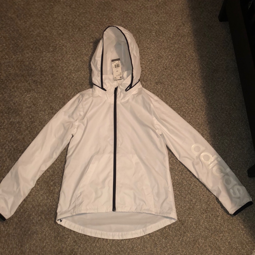 Adidas wind breaker jacket. Xs